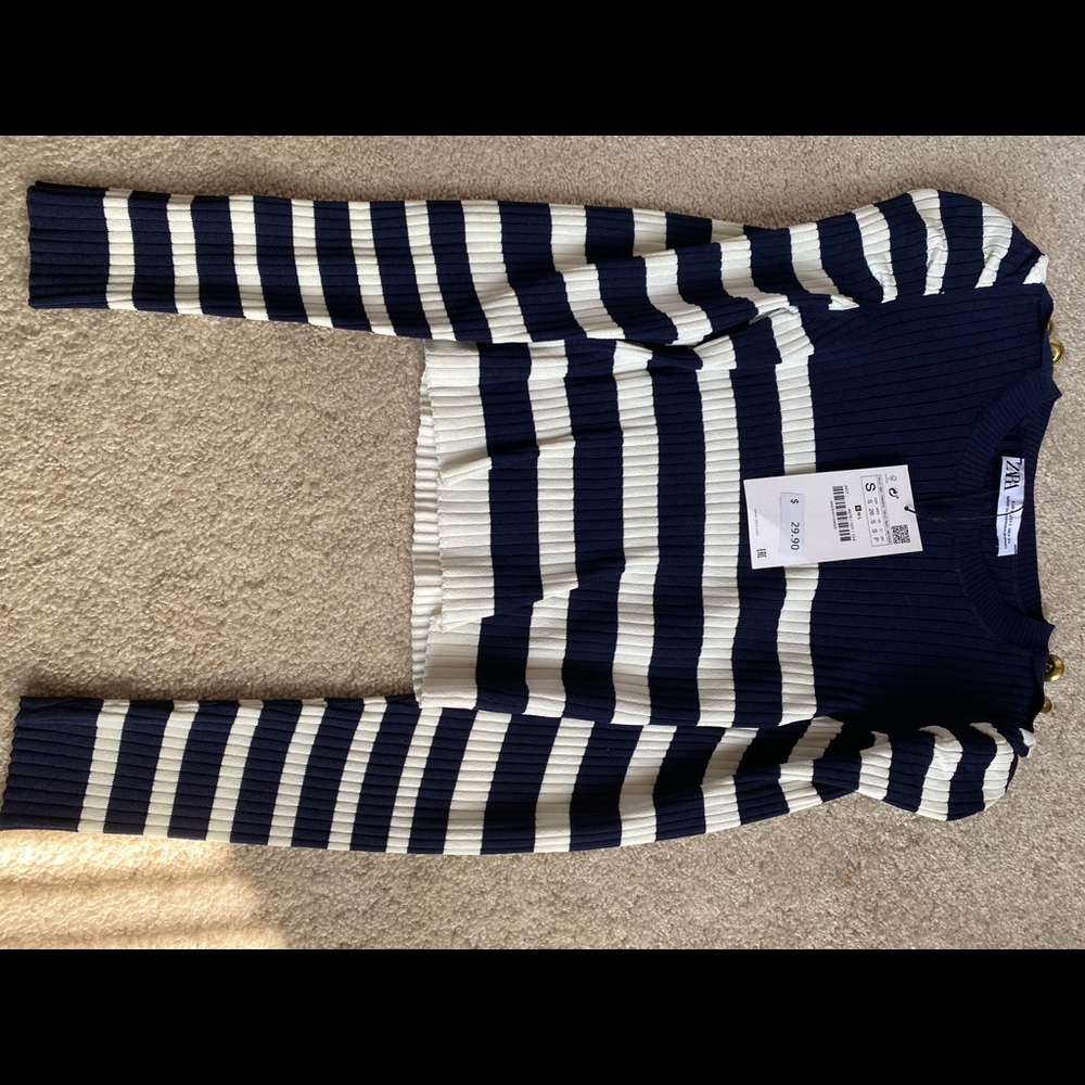 Zara cropped sweater